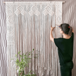 Picky Makrome Duvar Dekoru – Arka Fon