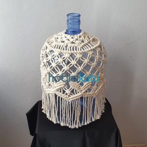 Seemly Makrome Damacana Kılıfı - Ekru-Krem