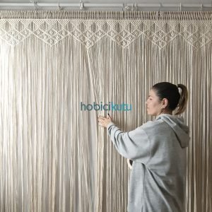 Habi Makrome Perde - Backdrop